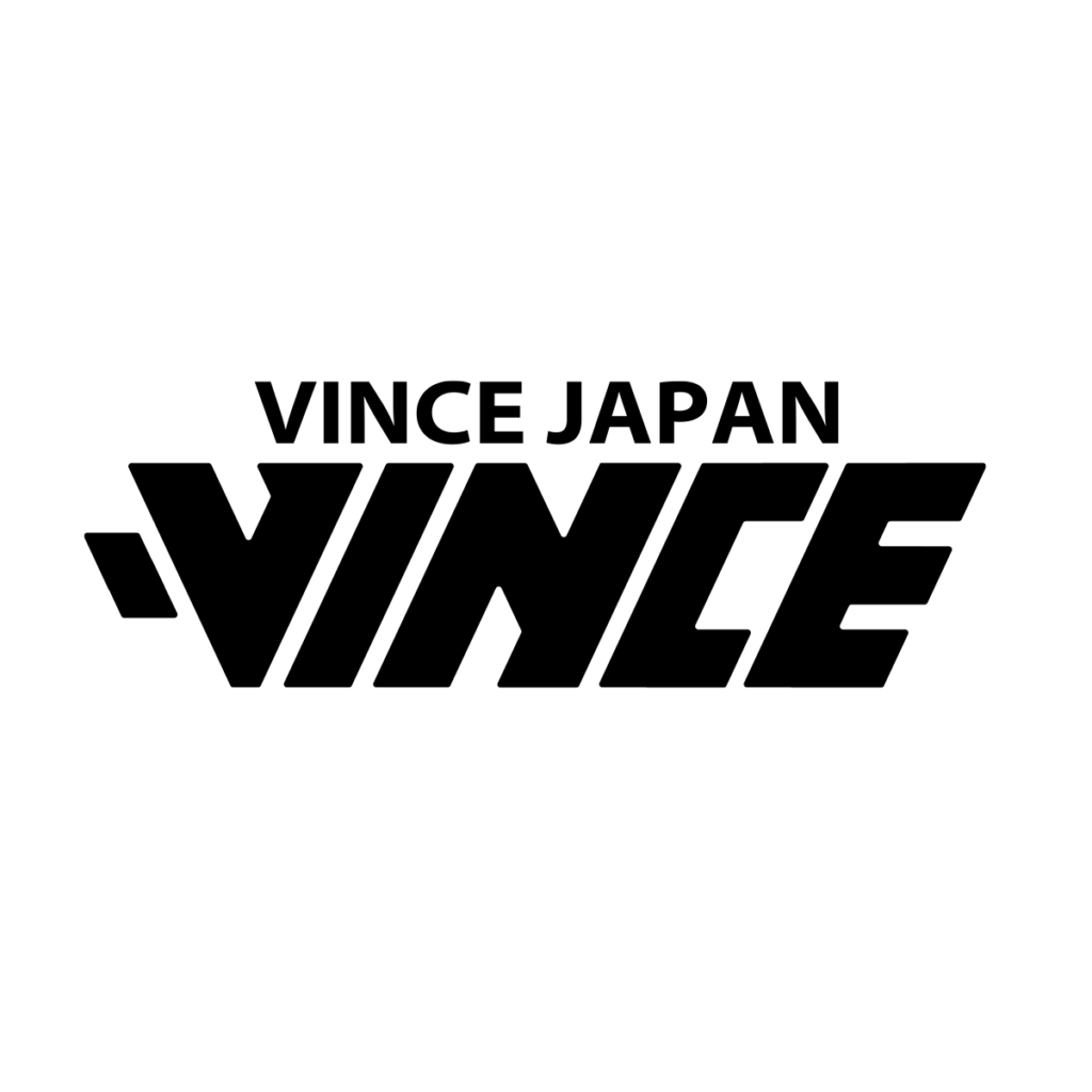 VINCE JAPAN LOGO Black