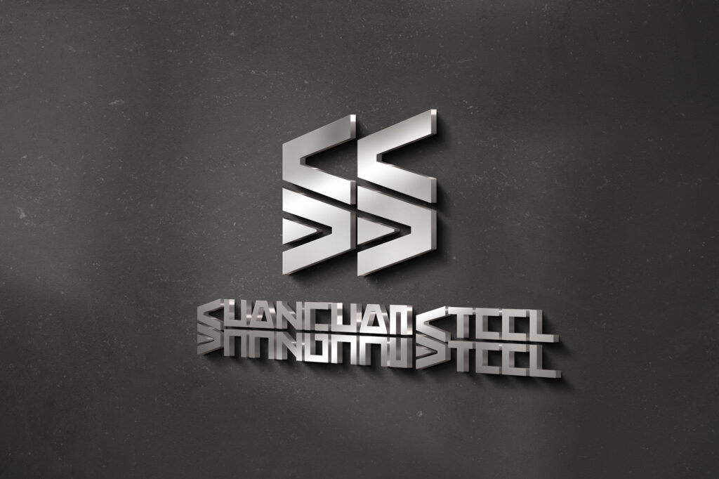 SHANGHAI STEEL Logo Entrance